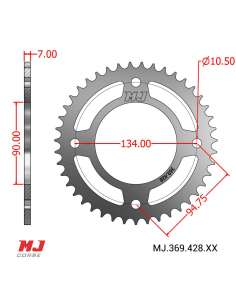 Rear Sprocket Honda Cg Titan Mj Corse