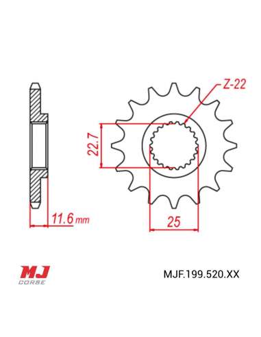 Pignone per Polaris 250 4x4 1993