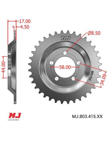 Corona MJ para Gimson Super Polaris