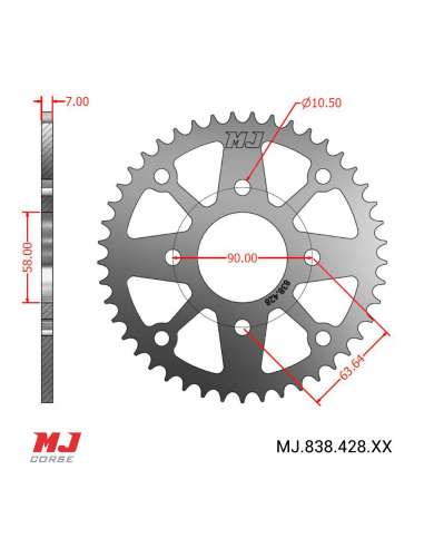 Corona MJ per HORWIN SK3