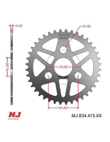 Couronne MJ compatible avec OZ MODEL 4