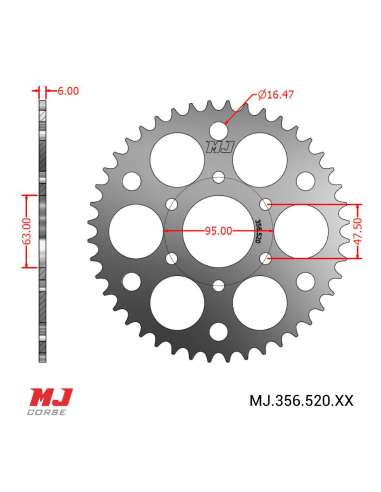 Corona MJ per KREIDLER DYMAG MODEL 3