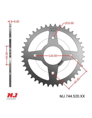 Corona MJ para Honda AX 1 Japan