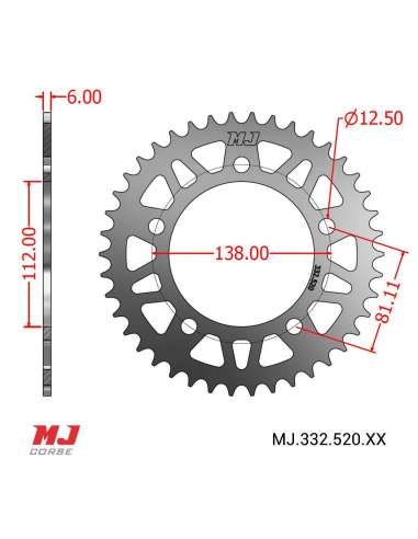 Corona MJ per Honda CTX 700 14-18