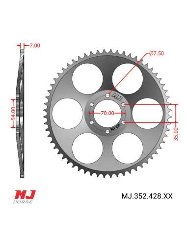 Corona MJ para BSA A28