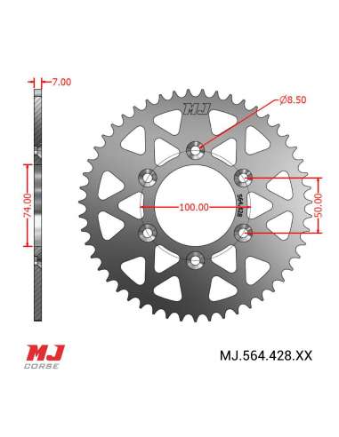 Corona MJ per HYOSUNG BOBBER 125 (GV 125 S)