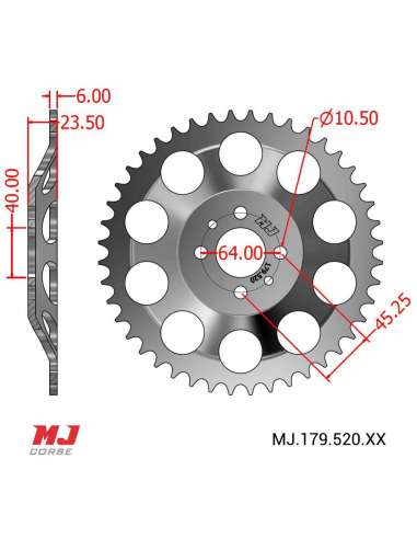 Corona MJ para Ossa Explorer 250