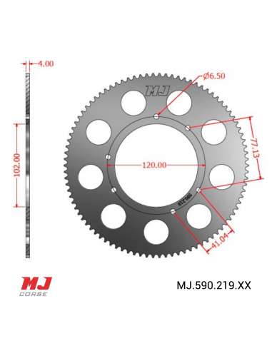 Corona MJ para BETA 50 TRIAL