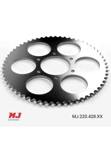 MJ rear sprocket for Derbi CR6