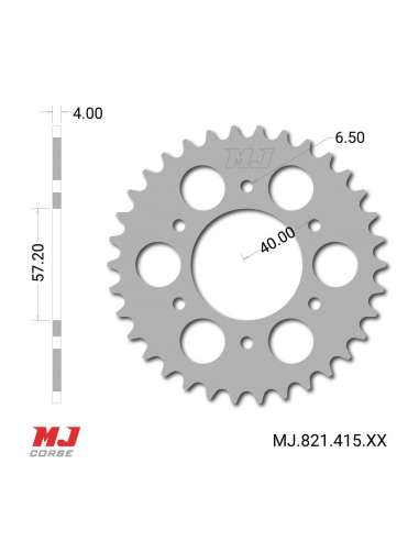 MJ-Hintere Kettenräder Für Metrakit XL