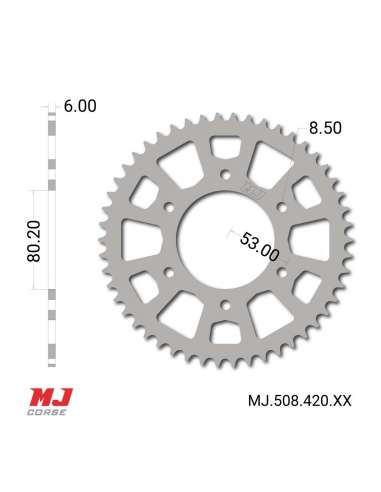 Rear sprocket for HM Cre 50