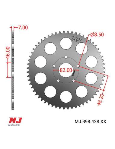 Corona MJ per Fantic Caballero